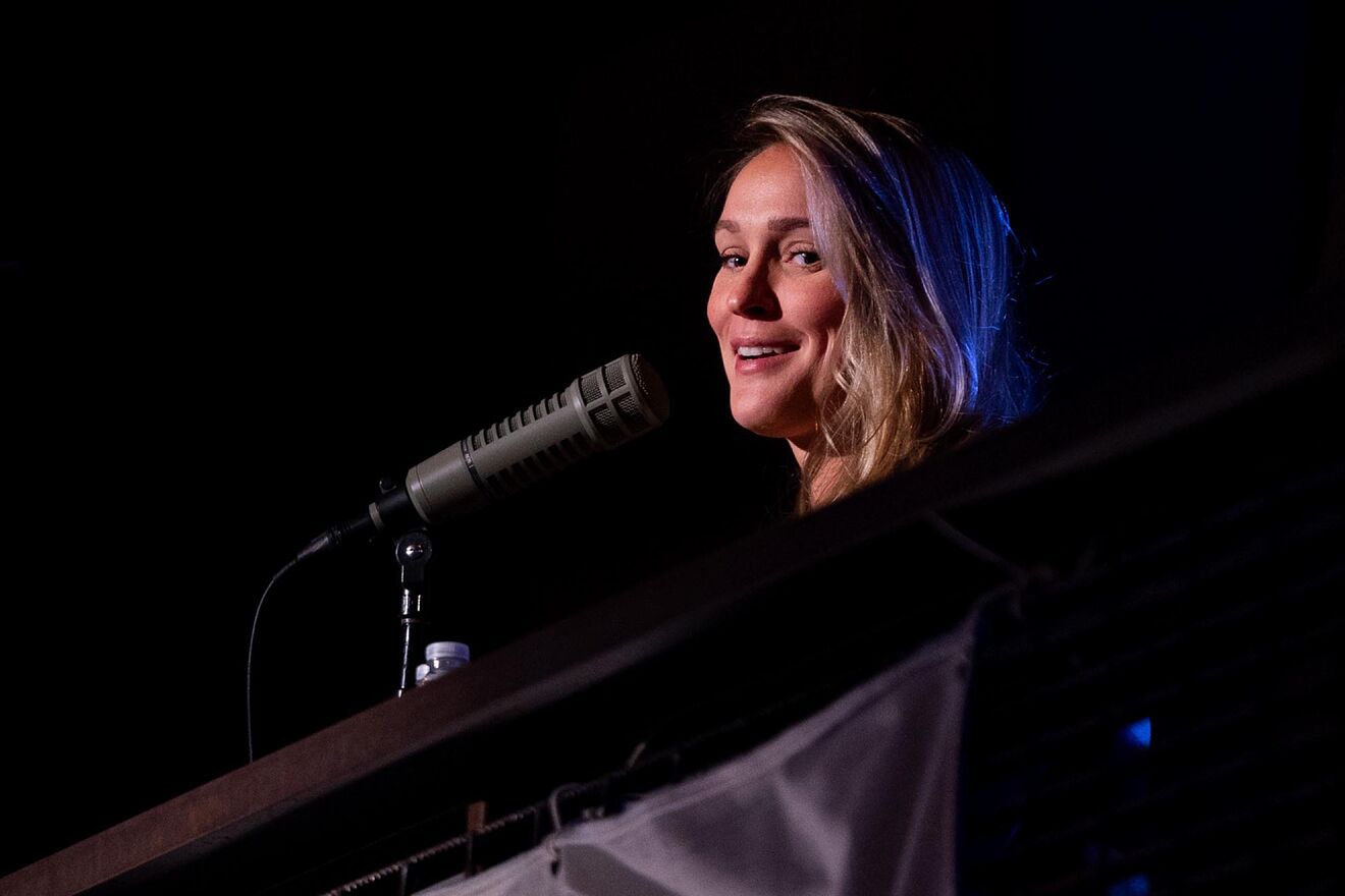 Kylie Kelce shared a powerful message on her podcast, explaining why...