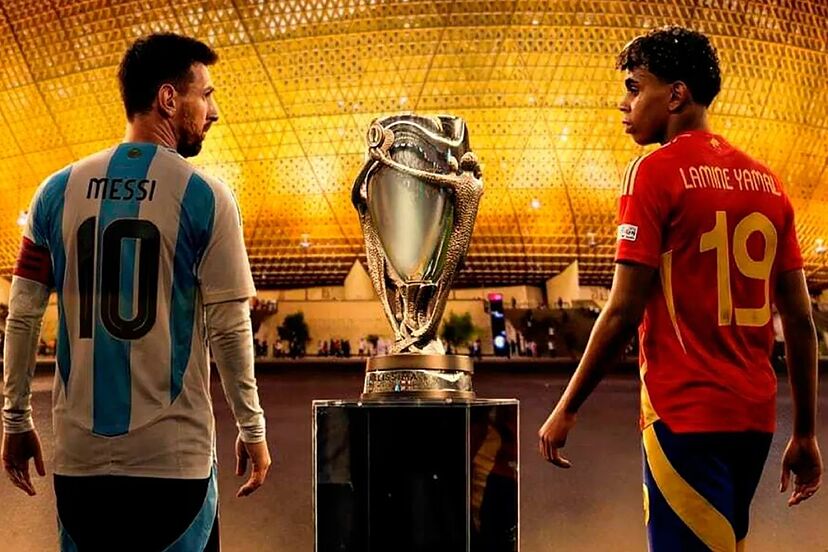 In Argentina they refused to return Messi to the Bernabeu for the Finalissima