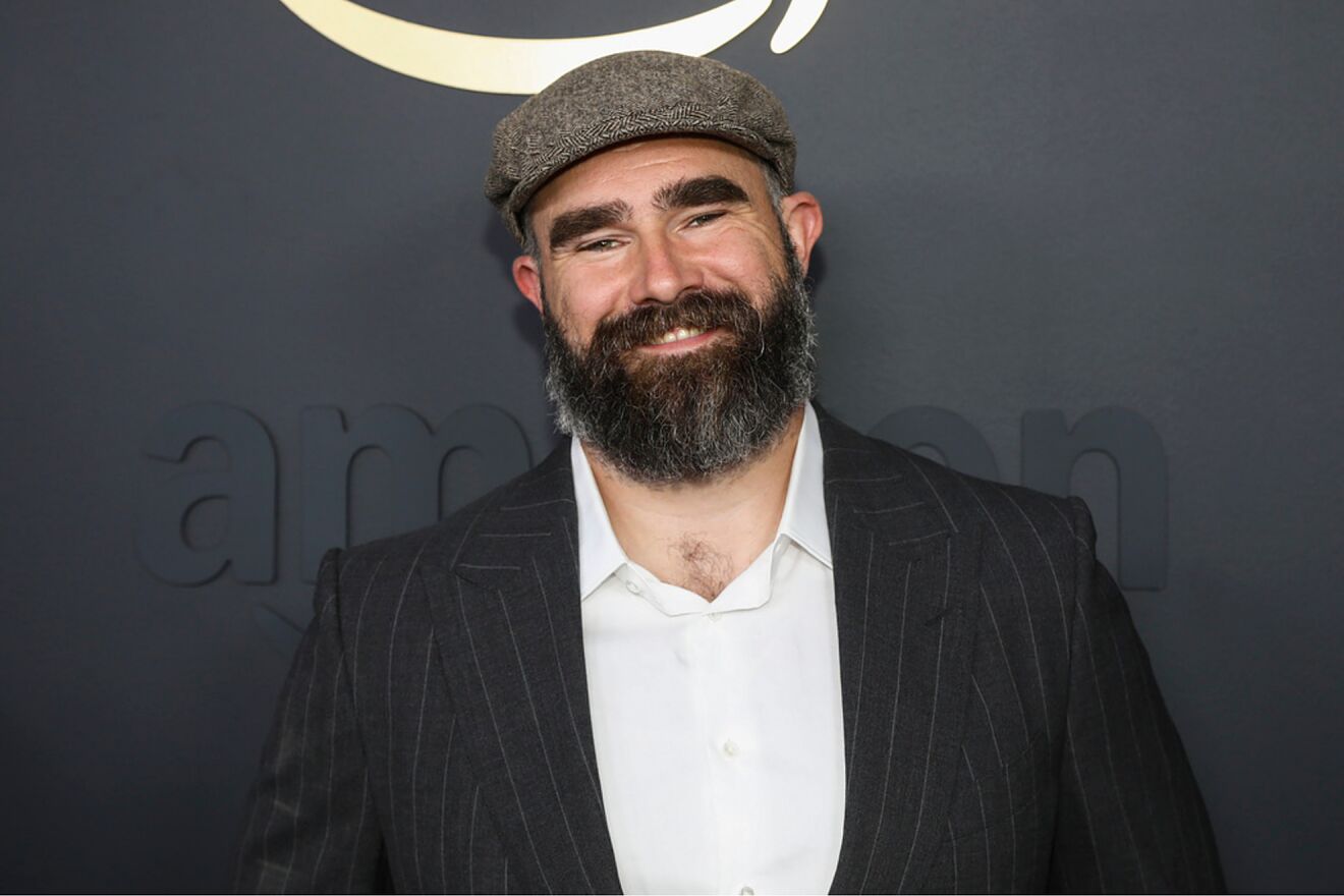 Jason Kelce attends the Amazon Upfront