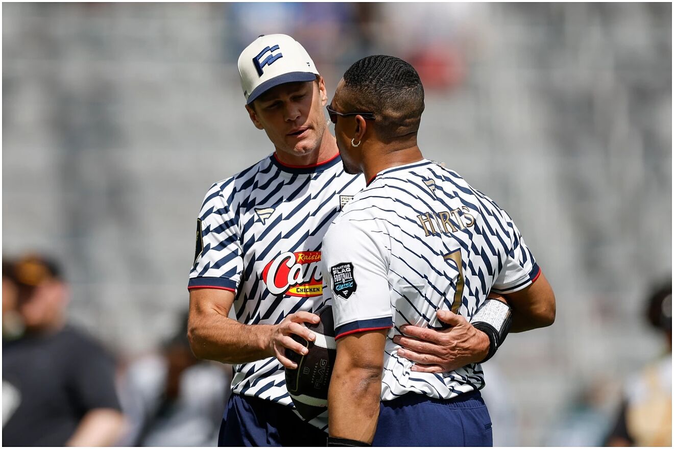 Tom Brady and Jalen Hurts