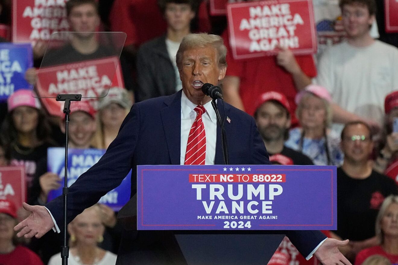 Trump is gearing up for what promises to be a tight election day