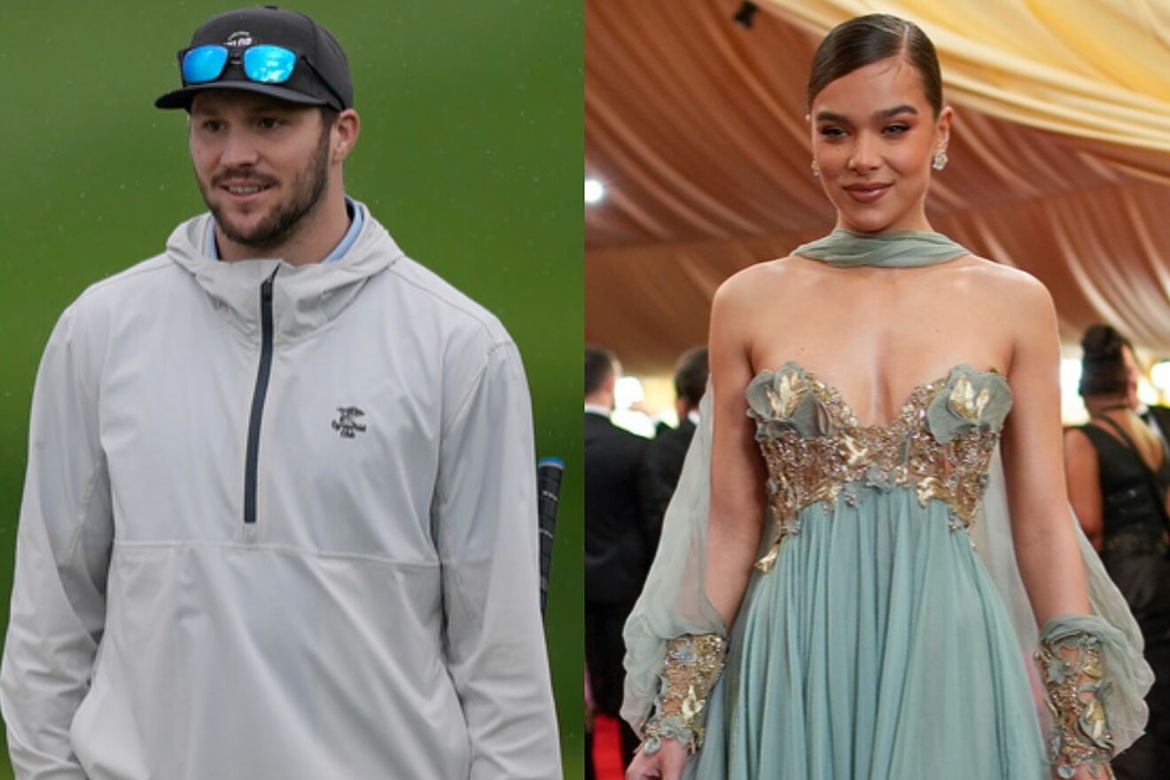 Josh Allen and Hailee Steinfeld were recently in Paris for Fashion...