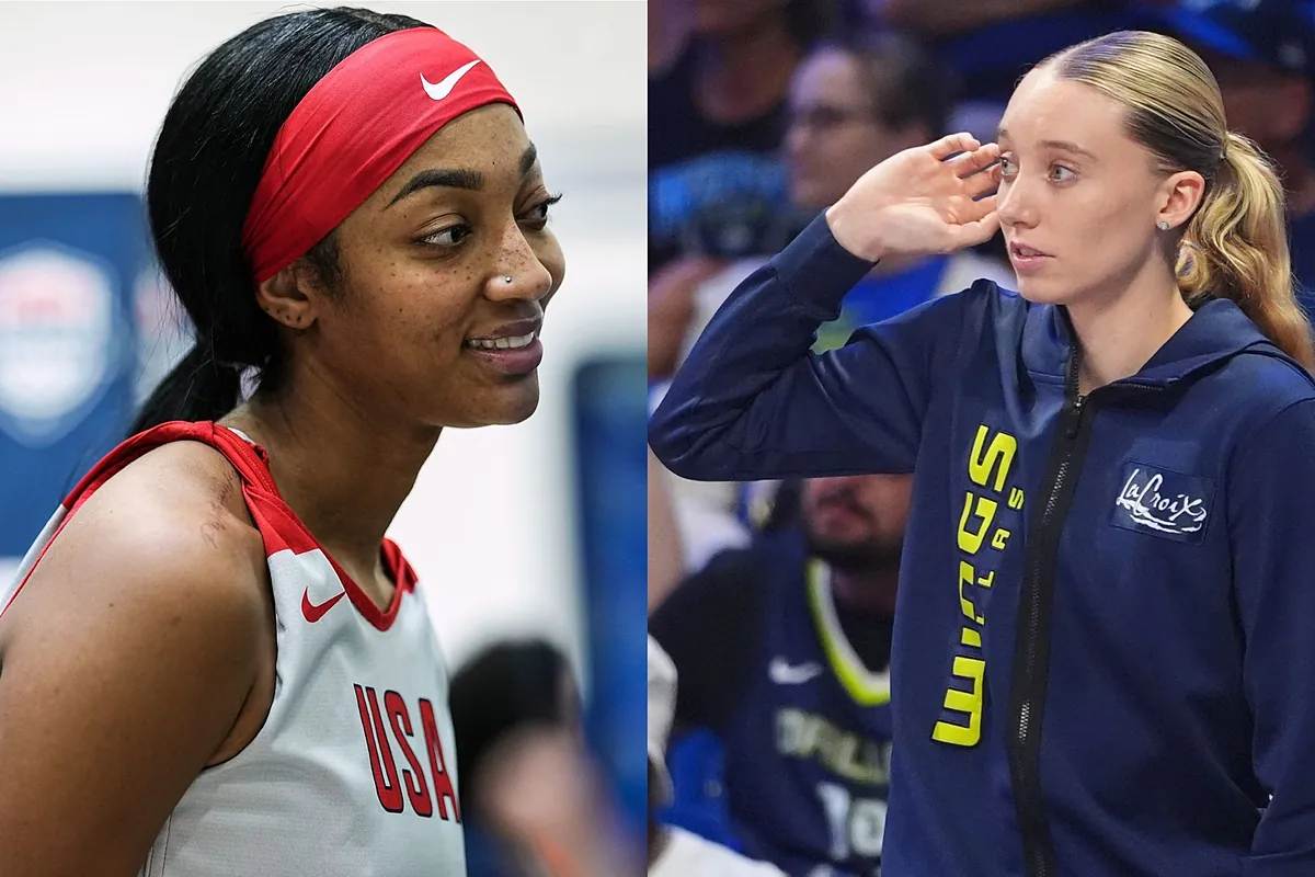 Paige Bueckers shares her take on fashion and it gets interesting with Angel Reese next to her