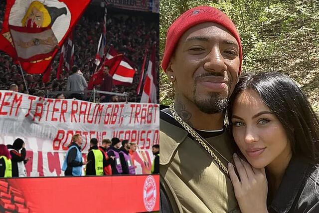 J�r�me Boateng con su exnovia, Kasia Lenhardt.