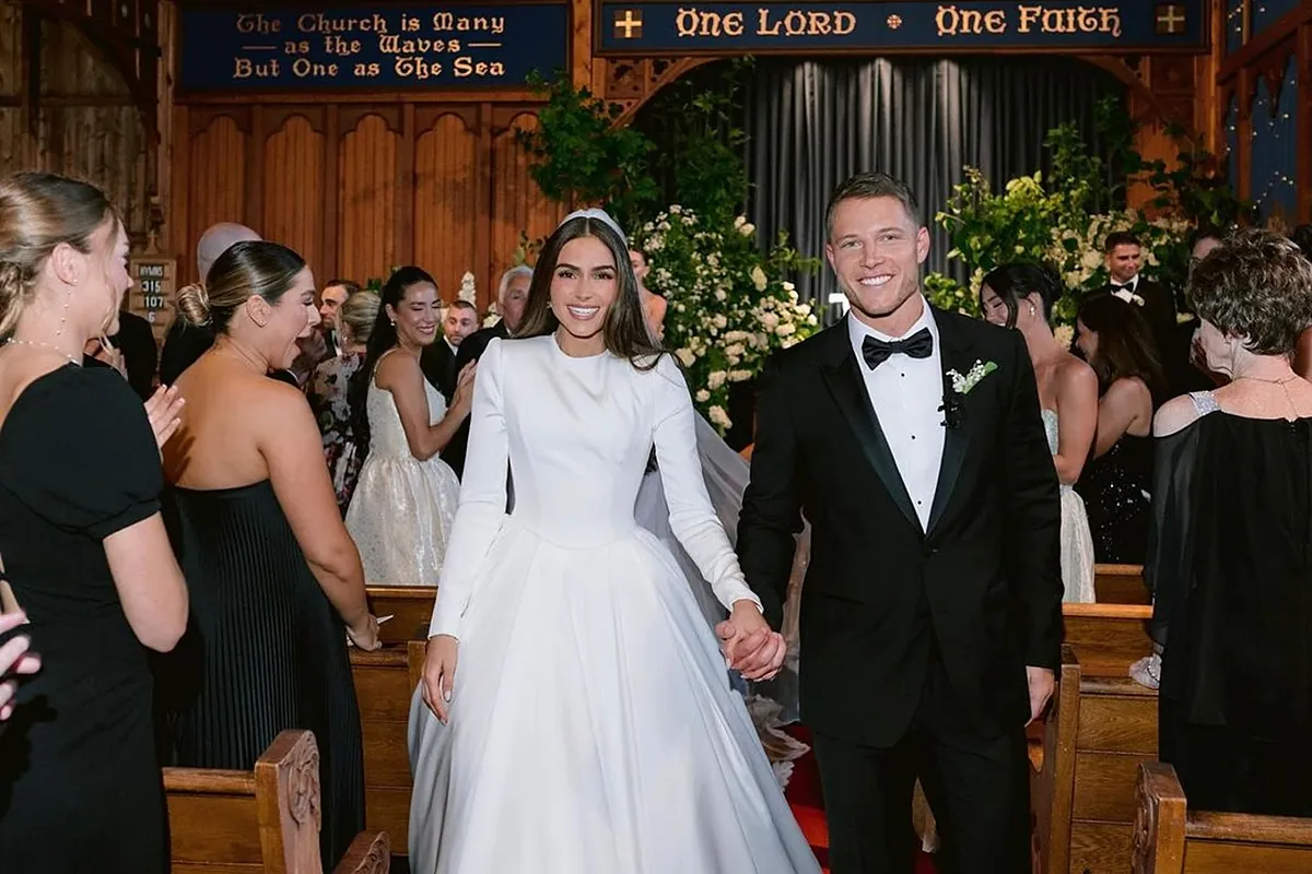Olivia Culpo shows what the three Dolce & Gabbana dresses she wore to her  wedding to Christian McCaffrey look like | Marca