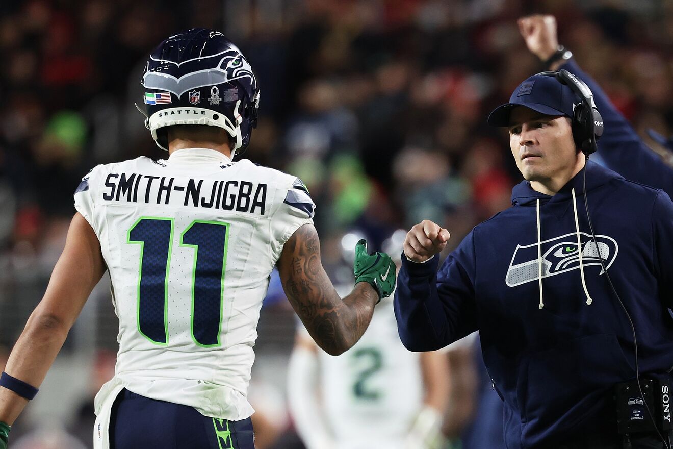 Seattle Seahawks wide receiver Jaxon Smith-Njigba (11) is...