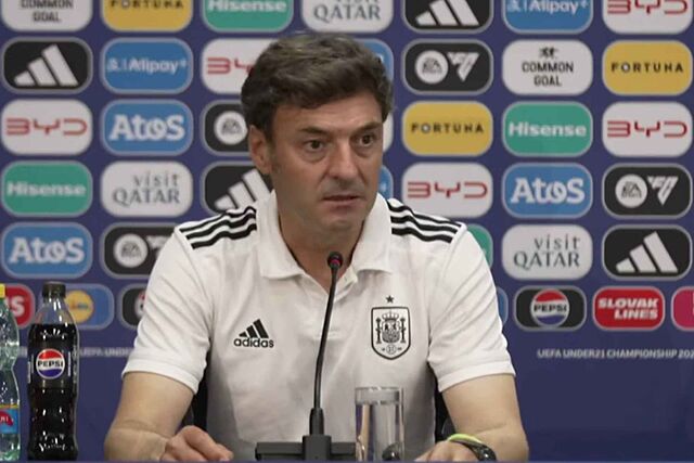 Santi Denia, seleccionador sub 21.