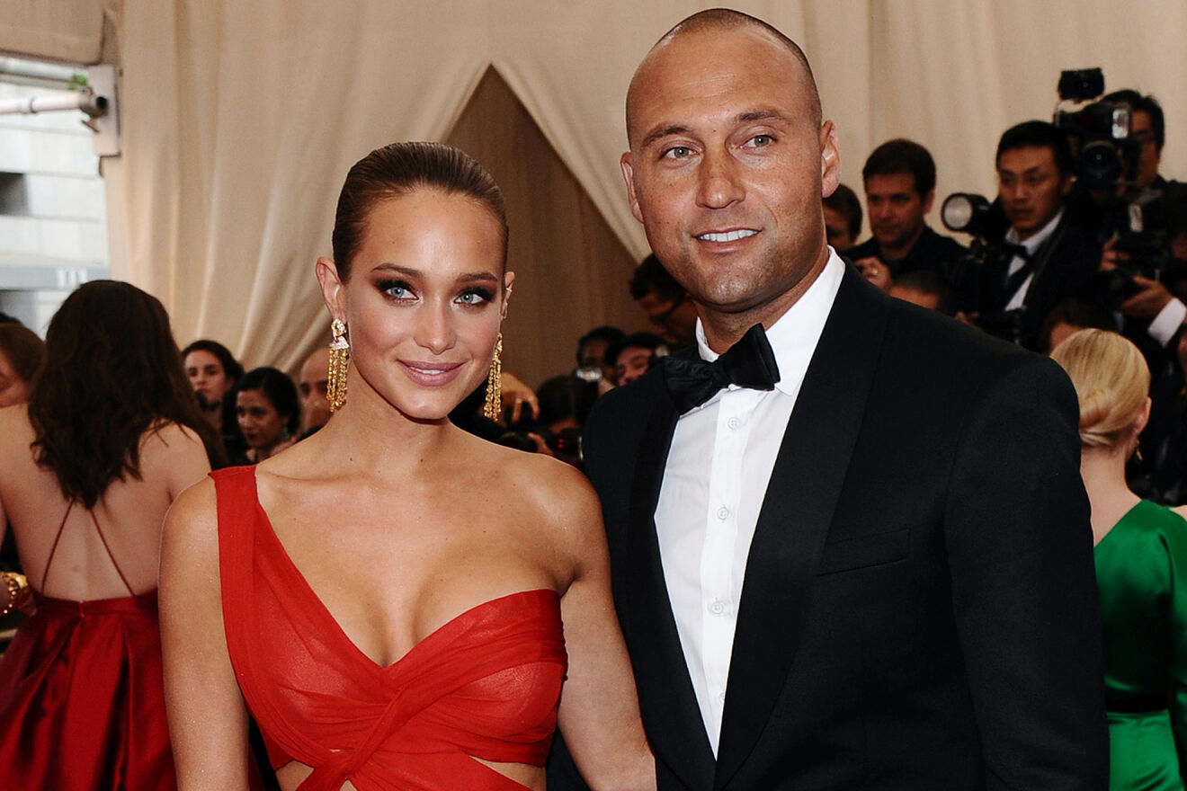 Hannah and Derek Jeter