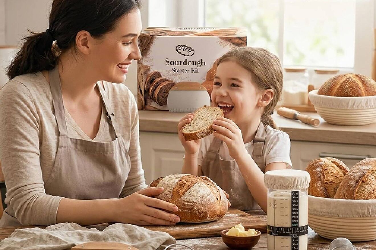 Cómo hacer pan en casa: guía (y materiales) para que todo salga bien.