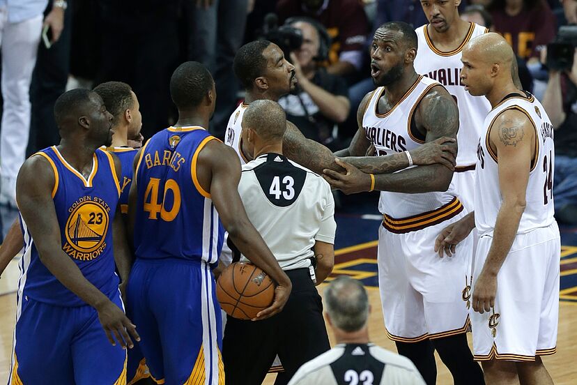 draymond green and lebron james