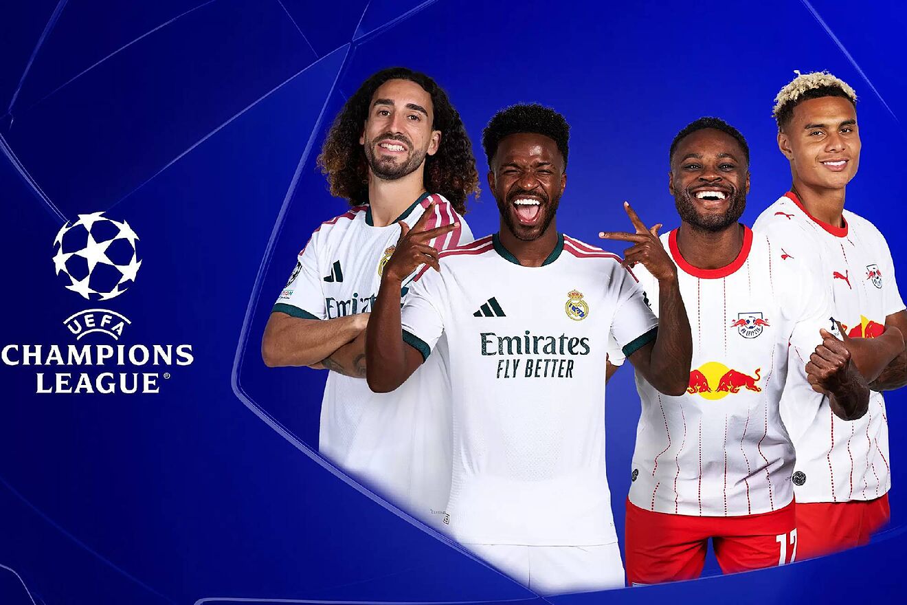 Real Madrid-Leipzig en Champions y el mejor fútbol en Movistar Plus por menos de 10 euros al mes.