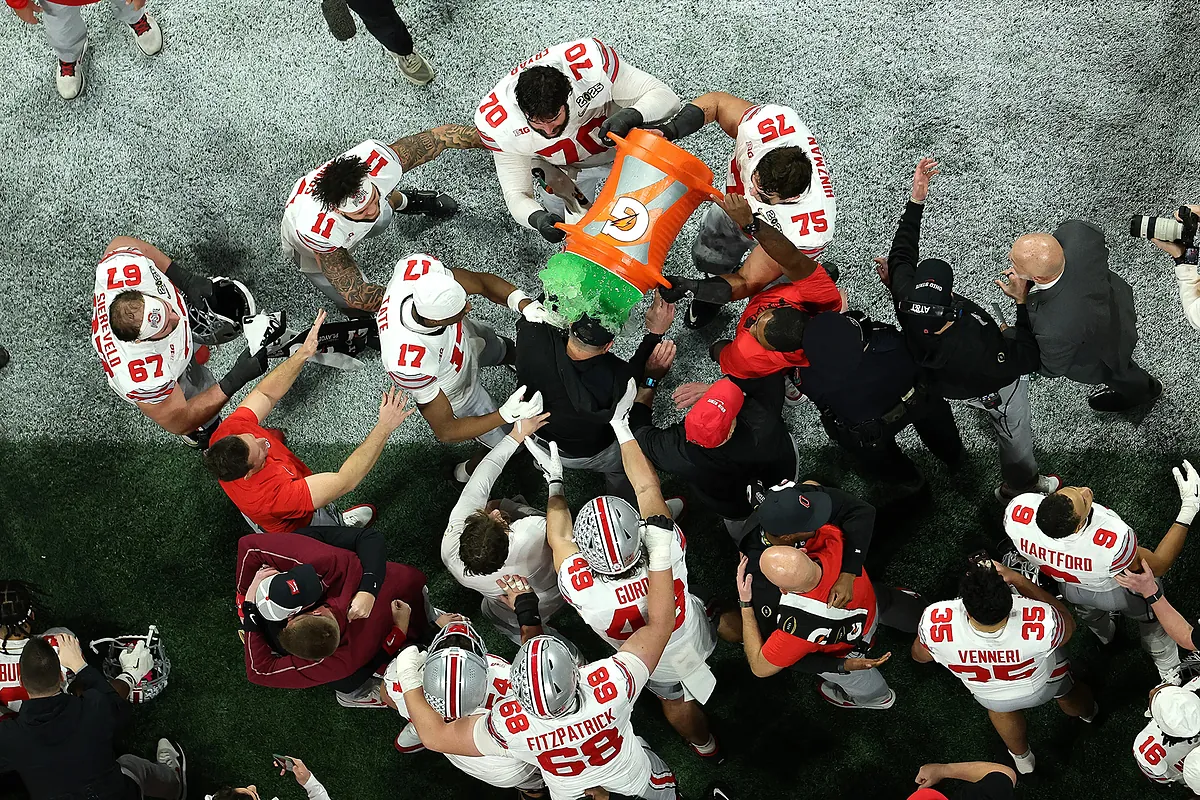 College Football Playoff National Championship Gatorade shower 2026: Color and odds