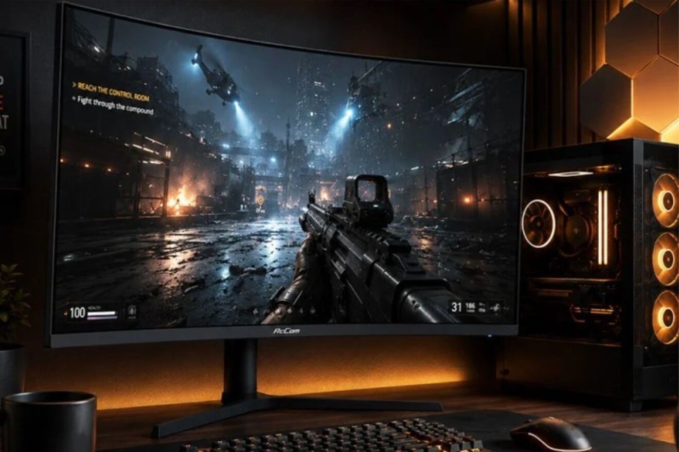 Gana inmersión y comodidad visual con el monitor PcCom Elysium Pro de 34".