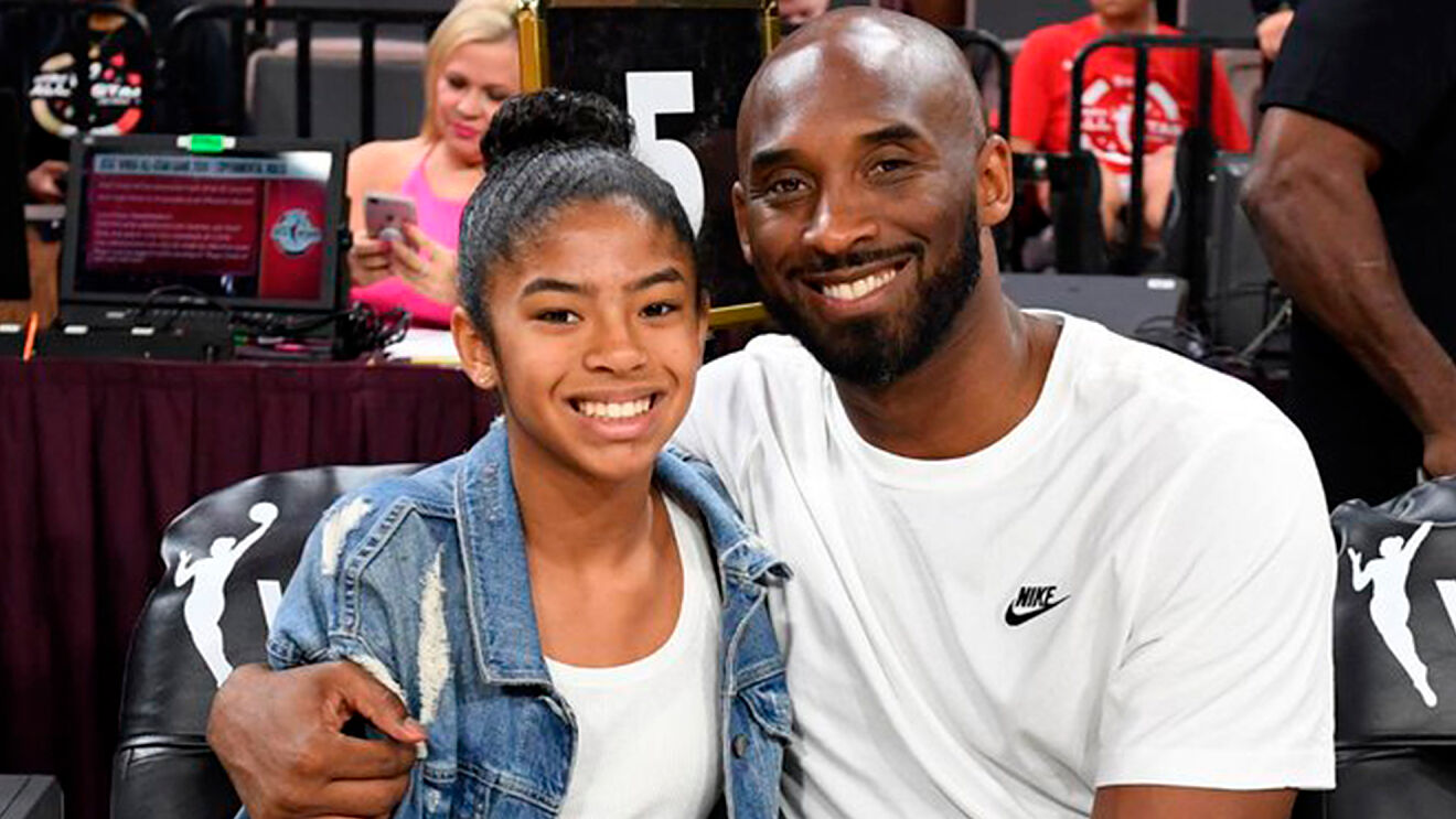 Gianna Bryant and Kobe Bryant