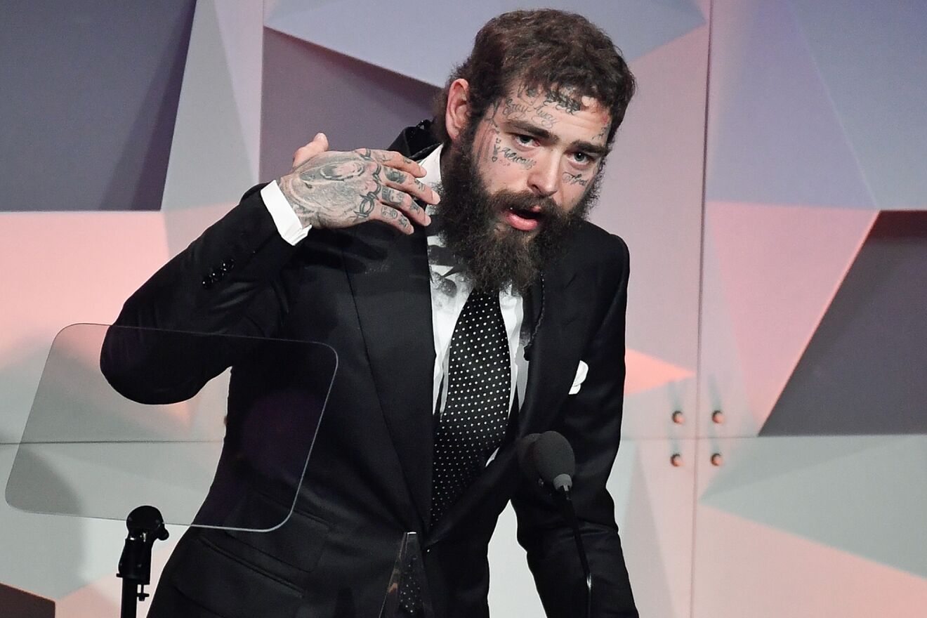 Music star Post Malone.