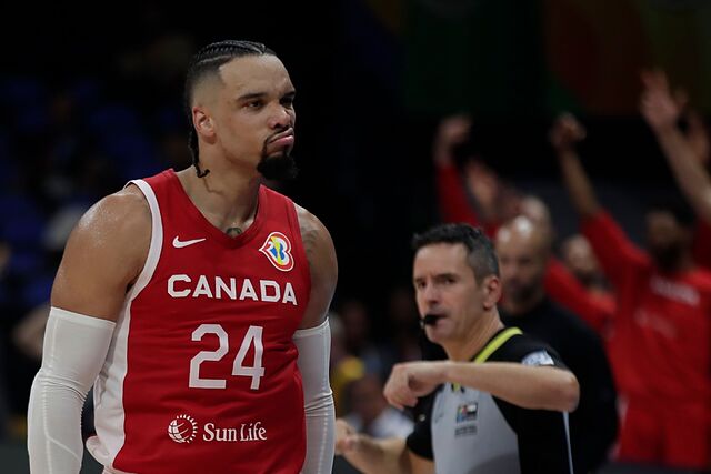 Dillon Brooks of Canada during the FIBA Basketball World Cup 2023