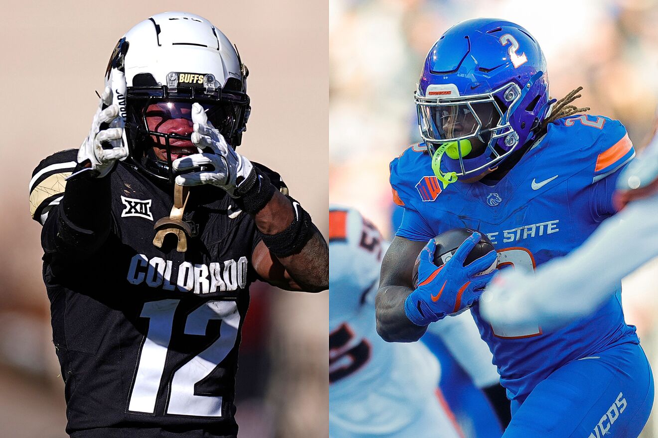 Travis Hunter were the two best overall players in college football in...