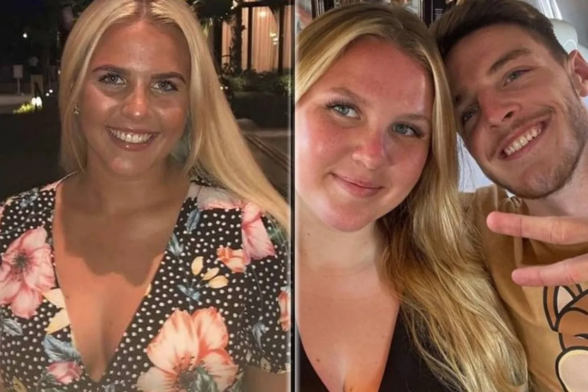 Declan Rice with girlfriend Lauren Fryer