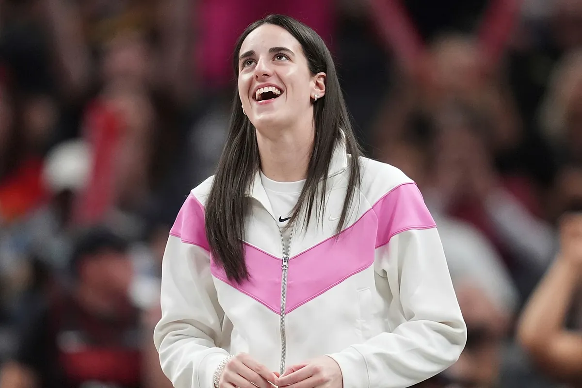 Caitlin Clark reacts with awkward nerves after Indiana Fever surprise