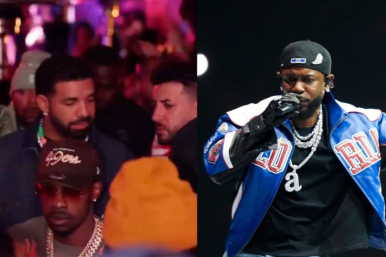 Drake gets touchy with random people at a strip club leaving behind...