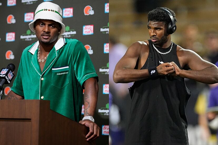 Should the Cleveland Browns kick Deshaun Watson to the curb in favor of Shedeur  Sanders? | Marca