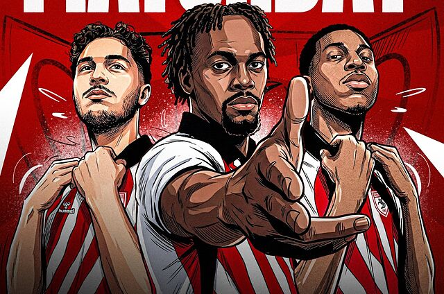 Creatividad del Samsunspor en la previa del Antalyaspor.