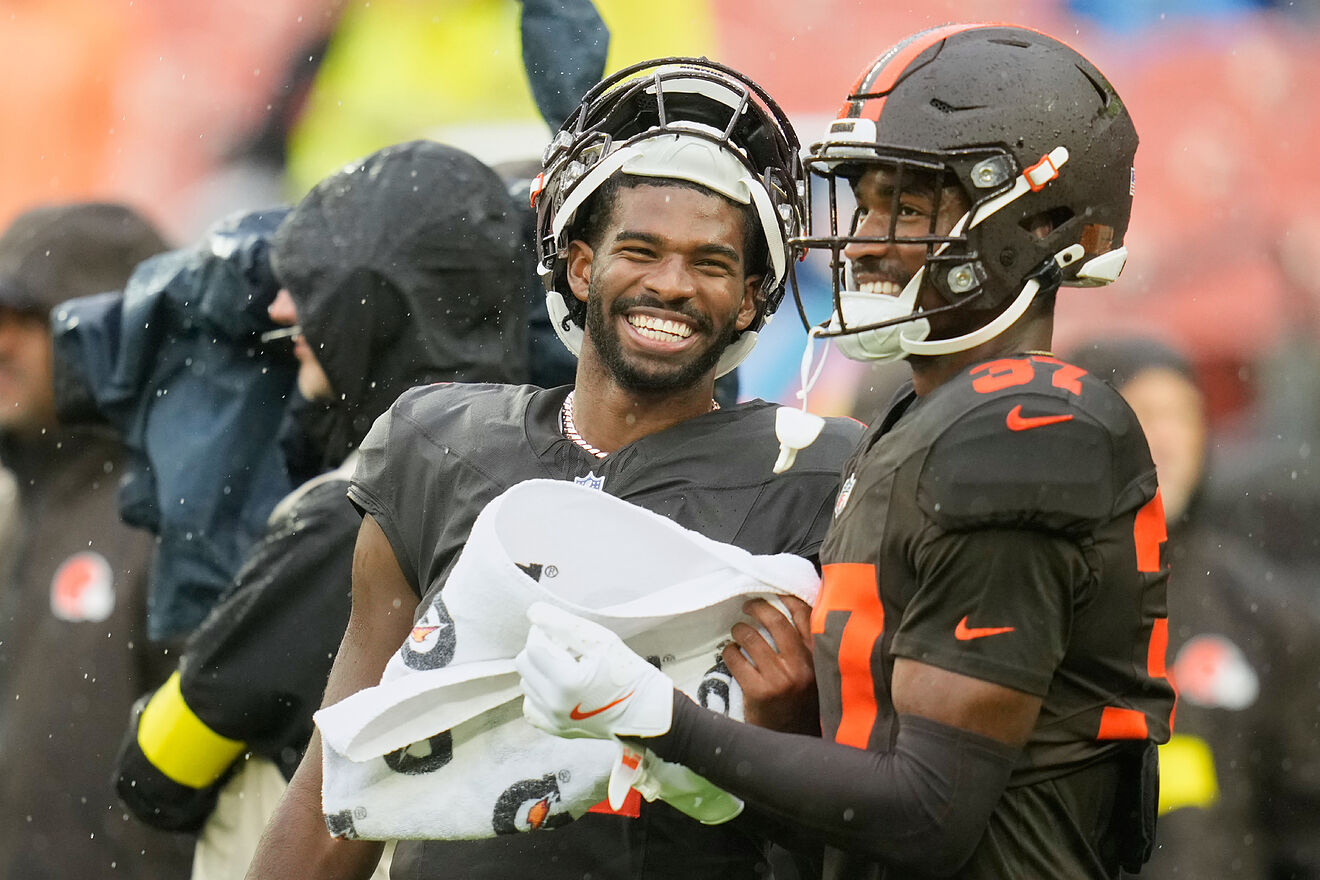 Shedeur Sanders in Browns action.