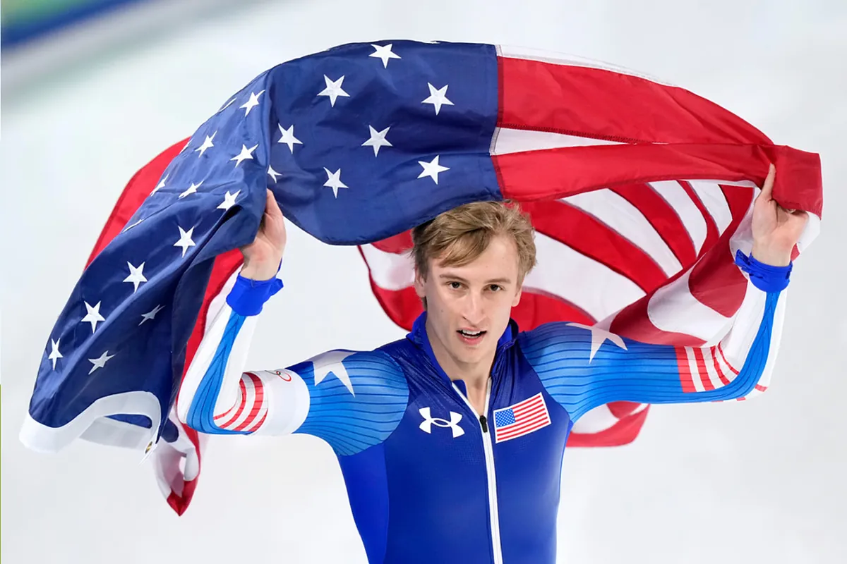 Jordan Stolz net worth: the American speed skater's fortune after his second gold at the Winter Olympics.