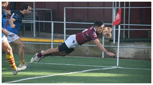 Ensayo del Alcobendas frente a la Santboiana