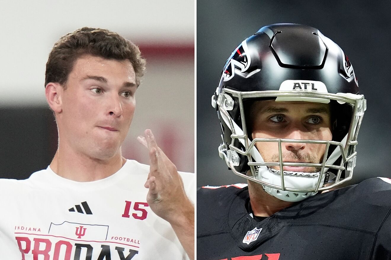 Fernando Mendoza and Kirk Cousins