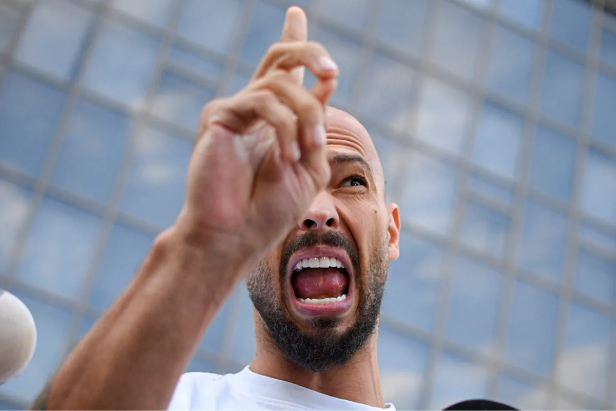 Andrew Tate seeks media redemption amid rape trials