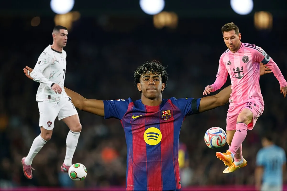 Lamine Yamal asked to copy Lionel Messi and Cristiano Ronaldo