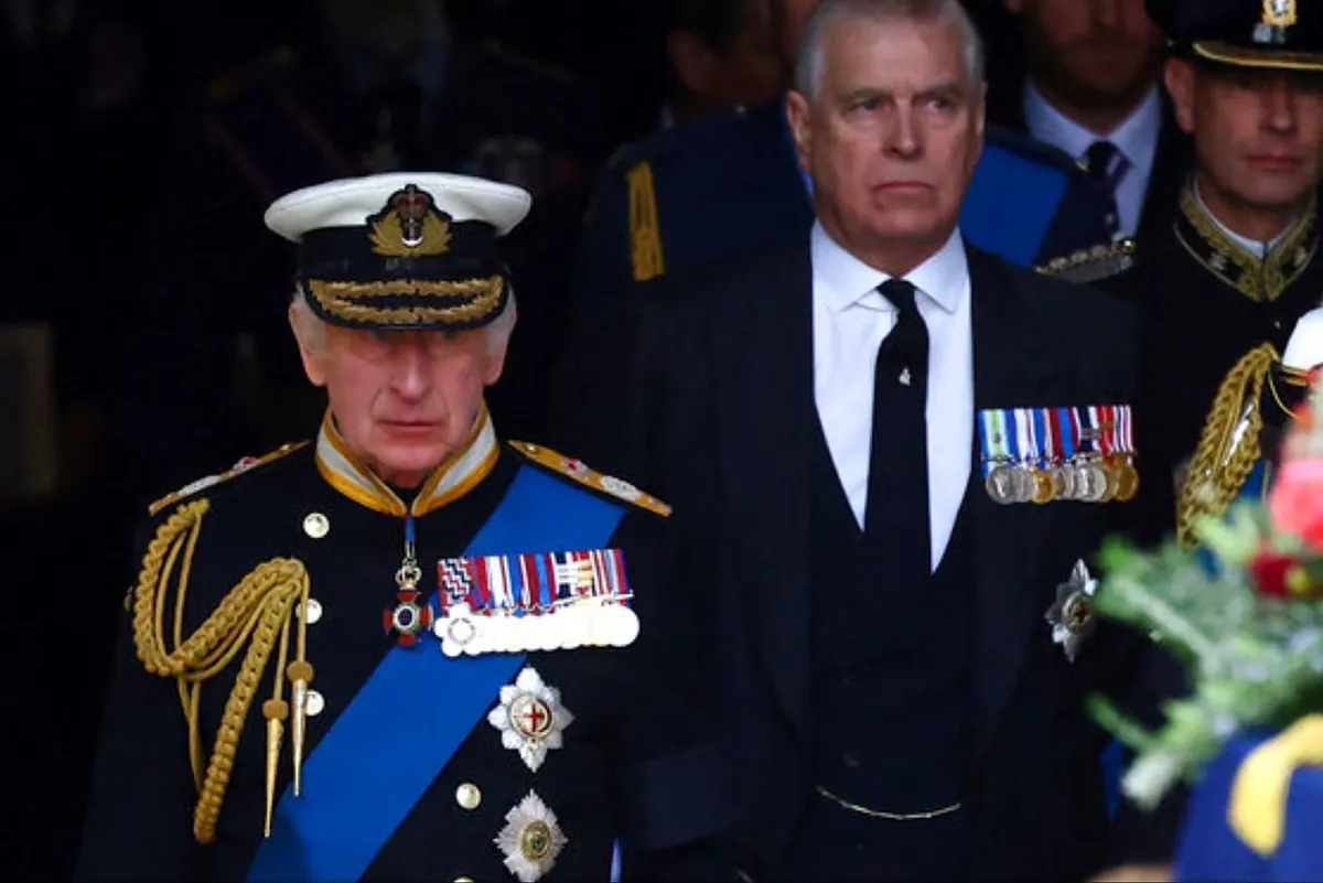 King Charles urges brother Prince Andrew to downsize amid ongoing Royal ...