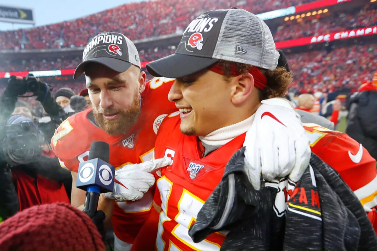 Travis Kelce and Patrick Mahomes, the NFL's greatest bromance: 'Thank God I play with him!' | Marca
