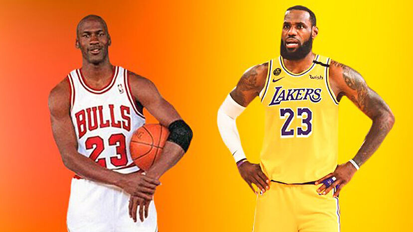 lebron james 23 michael jordan