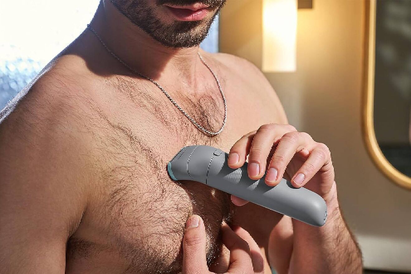 La afeitadora corporal de Philips para hombres que puedes usar en las zonas íntimas y en la ducha ahora tiene descuento.