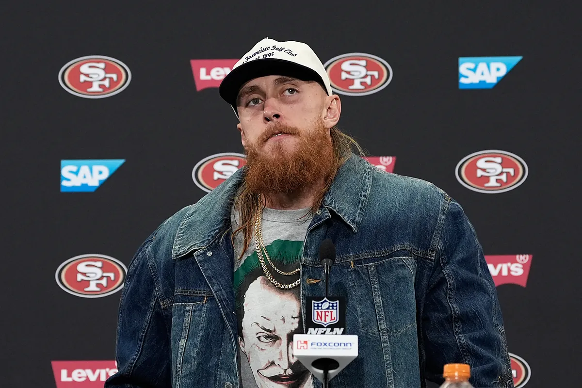 That's a lie! Kristin Juszczyk sets the record straight on George Kittle's story