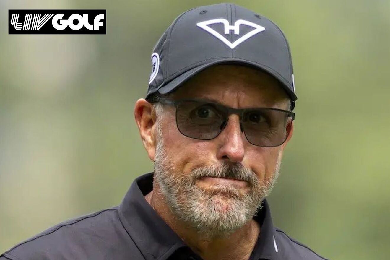 Mickelson has won six Major titles in his professional golf career....