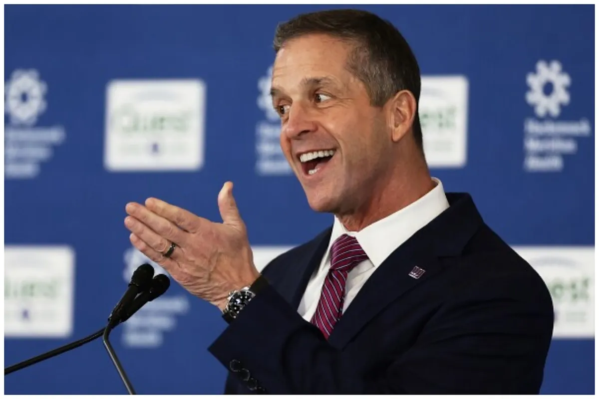 John Harbaugh appreciates Donald Trump in his official presentation as head coach of the New York Giants