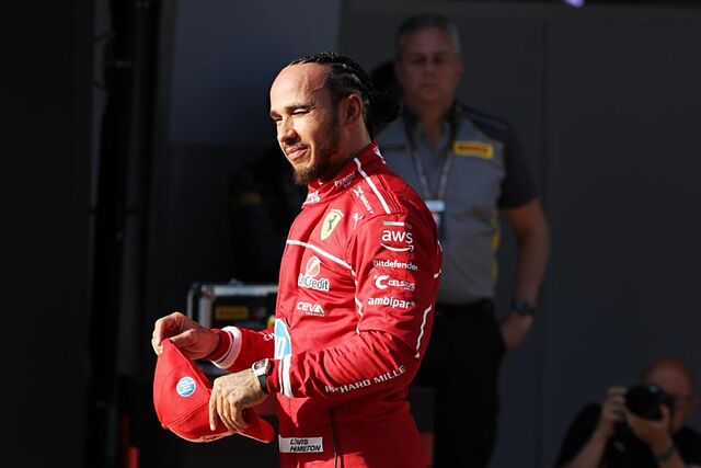 Lewis Hamilton durante el Gran Premio de China celebrado en el Circuito Internacional de Shanghai.