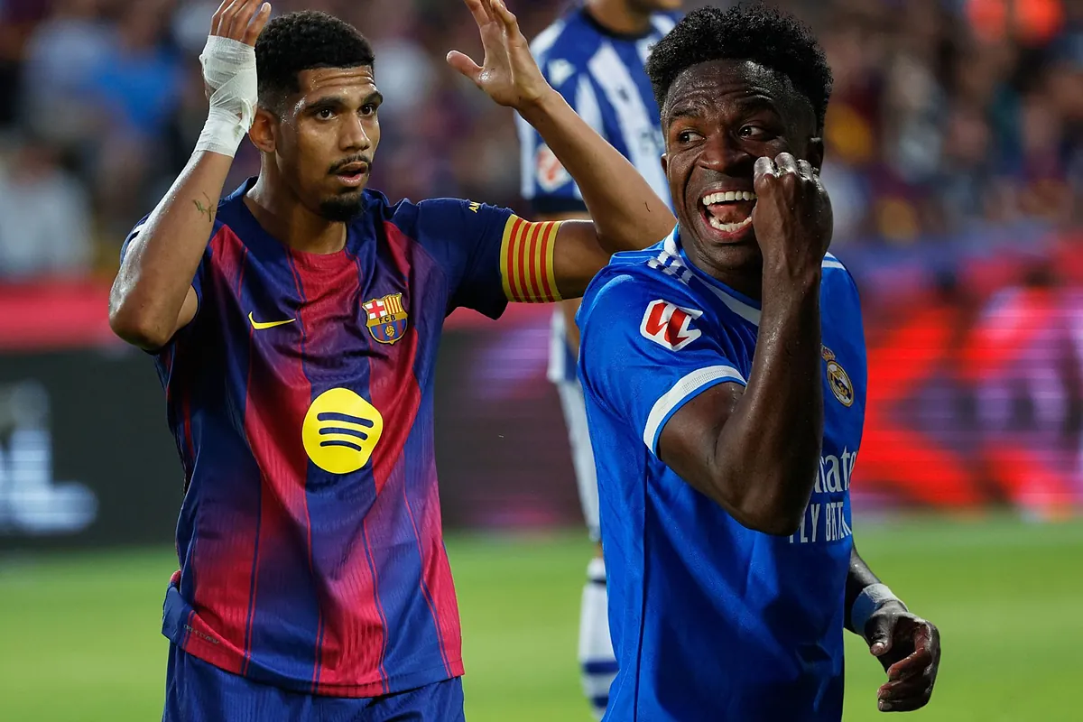 Vinícius Jr.'s touching act for Ronald Araújo after discussing his struggle with depression