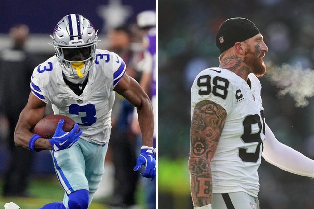 George Pickens and Maxx Crosby