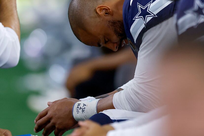 Dak Prescott relives painful memories of his brother after Marshawn  Kneeland's suicide | Marca