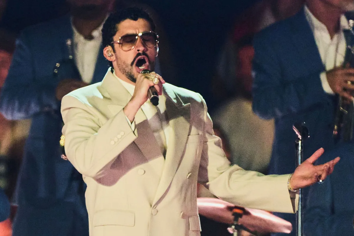 Bad Bunny makes a grand entrance in Sydney ahead of his debut concert there