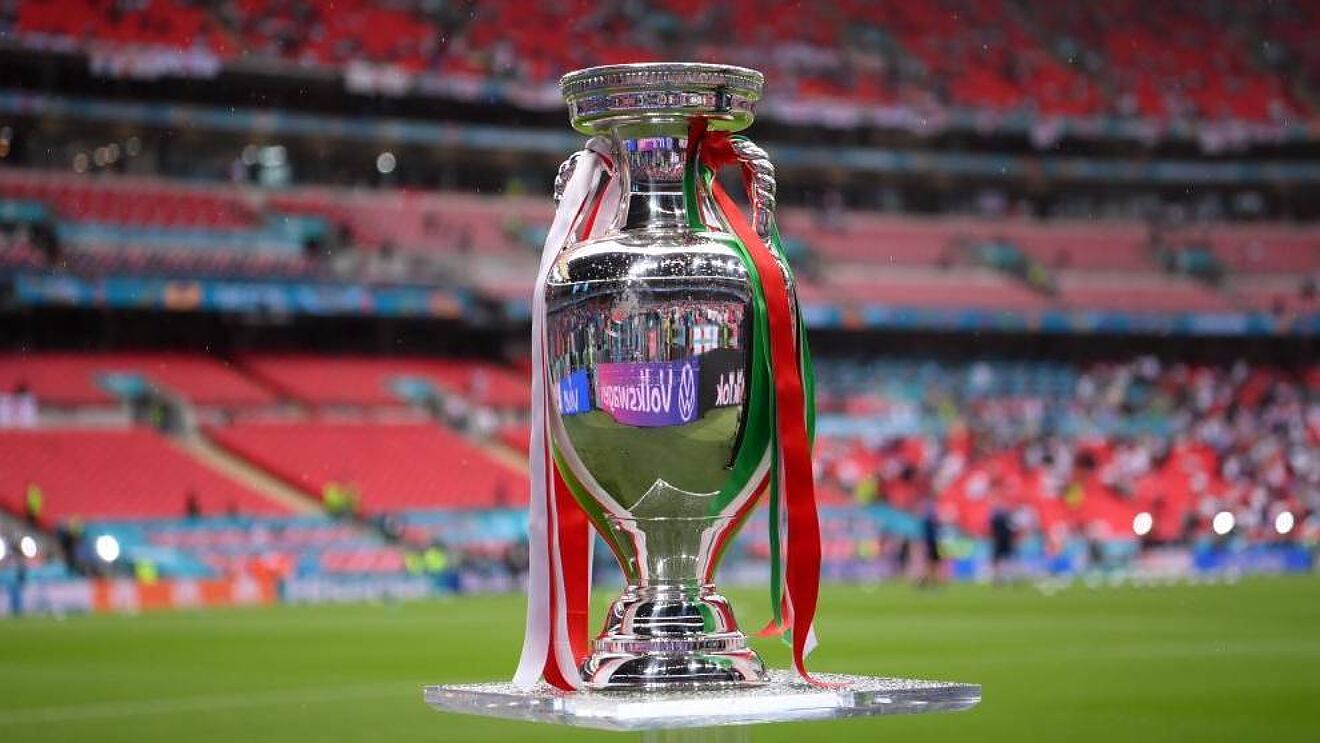 The European Championship trophy