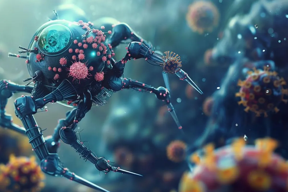 A breakthrough that could revolutionize medicine: a robot the size of a grain of sand is created to deliver drugs to specific areas of the body