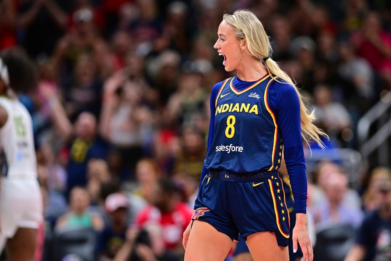 Sophie Cunningham took stock of her first year with the Indiana Fever...