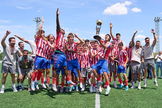 El Atl�tico de Madrid, campe�n de la edici�n 2025.