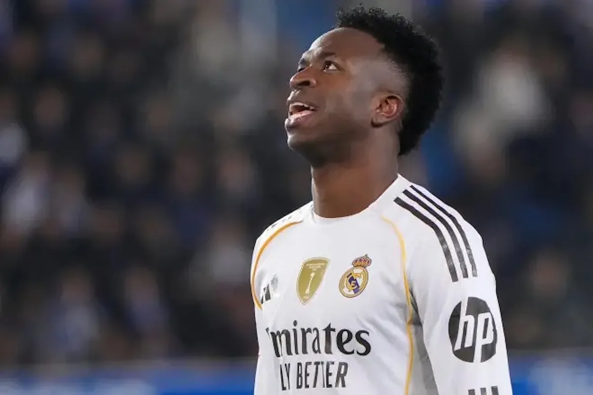 Vinicius' curious reaction after Real Madrid's victory in Valencia