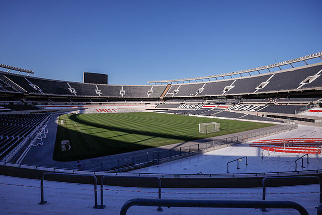 El estadio Mas Monumental.